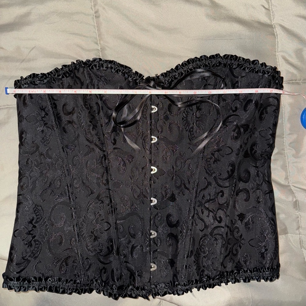 Elegant Black Lace Corset